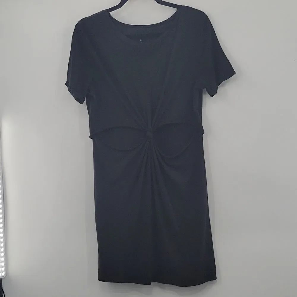 3For$20 Arizona Open Side Bow Black Dress size M